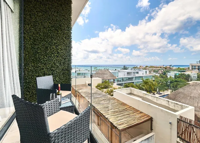 Apartment 2 Bdrm Ocean View Private Pool Heart Of Town Playa del Carmen
